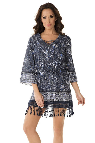 Miraclesuit Provence D’Azur Beach Cover Up 6523898 Blue