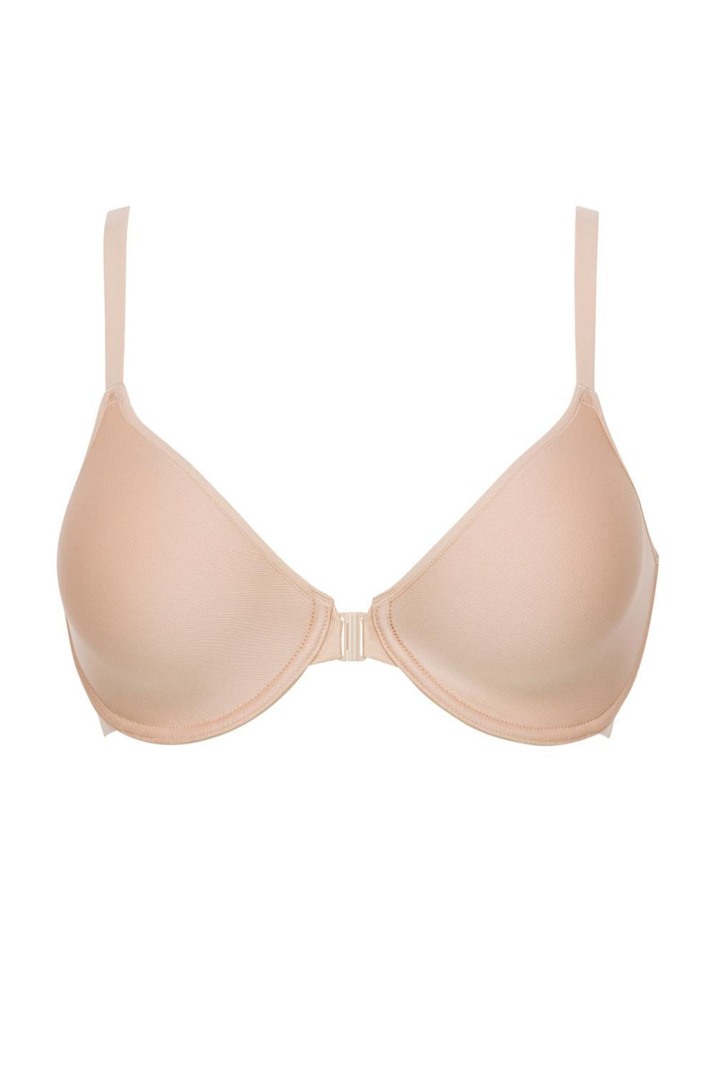 Chantelle Prime Plunge Bra 12B7 Golden Beige