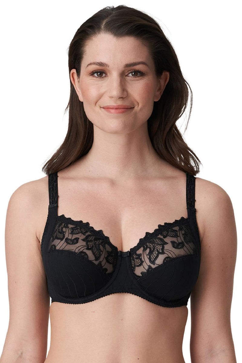 PrimaDonna Deauville Full Cup Bra (Cup F-J), Black (0161811)