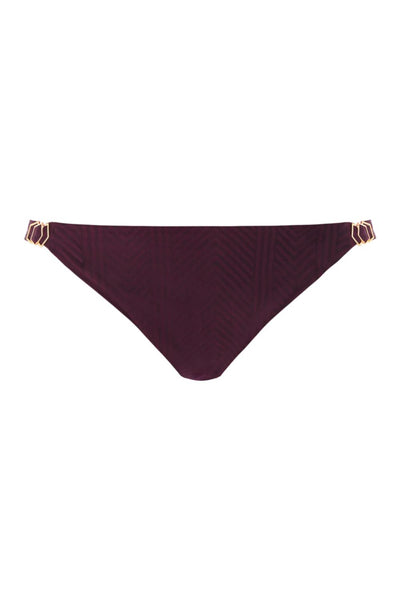 Fantasie Long Island Mid-Rise Swim Brief, Burgandy (FS6905)