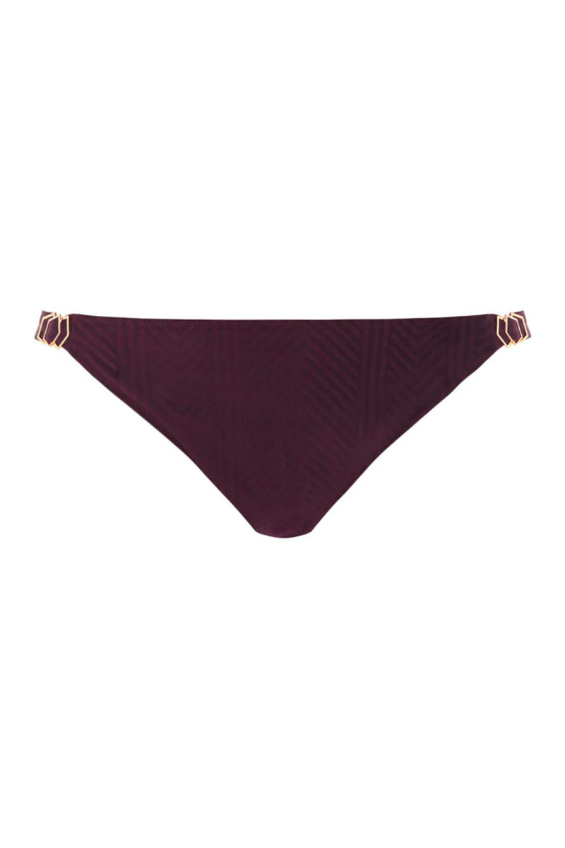 Fantasie Long Island Mid-Rise Swim Brief, Burgandy (FS6905)