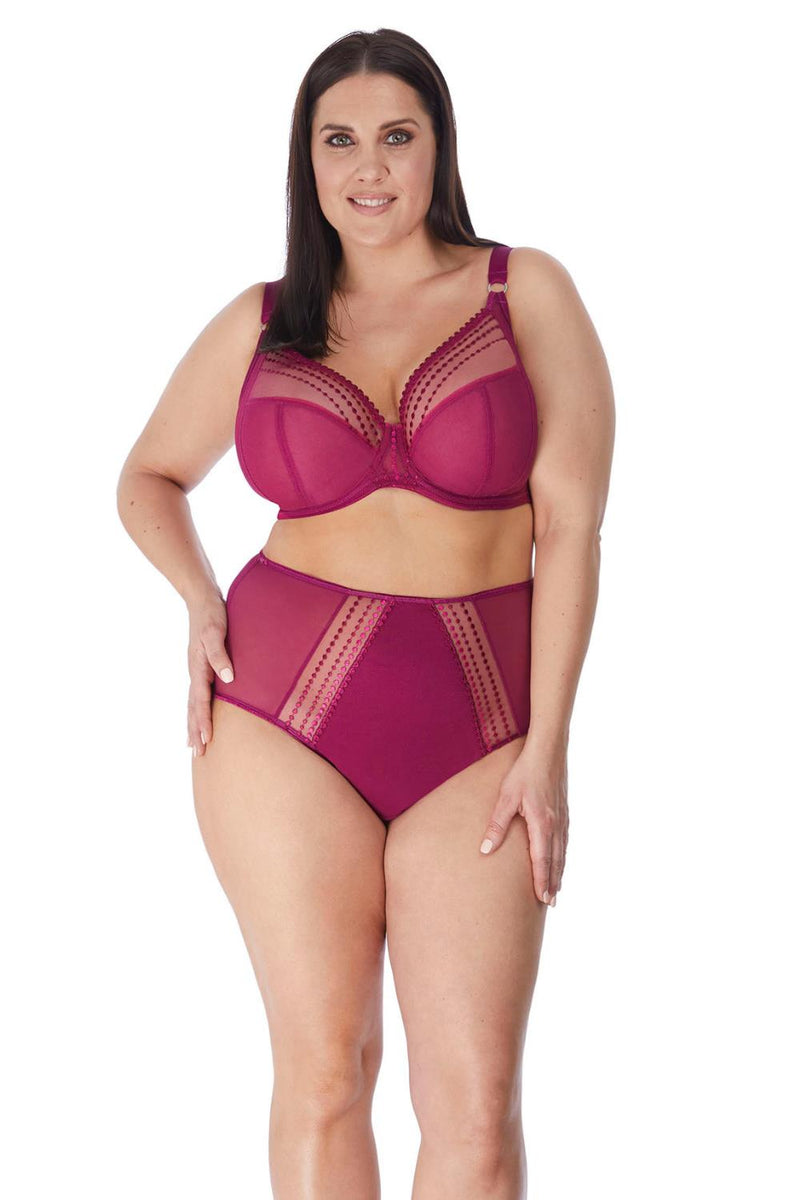 Elomi Matilda Convertible Plunge Bra 8900 Berry