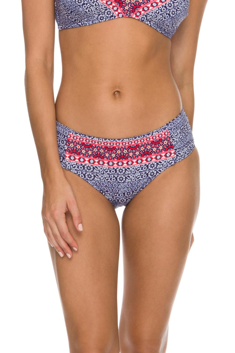 Azura Tibet Mid-Rise Swim Bottom, Ink SS30982