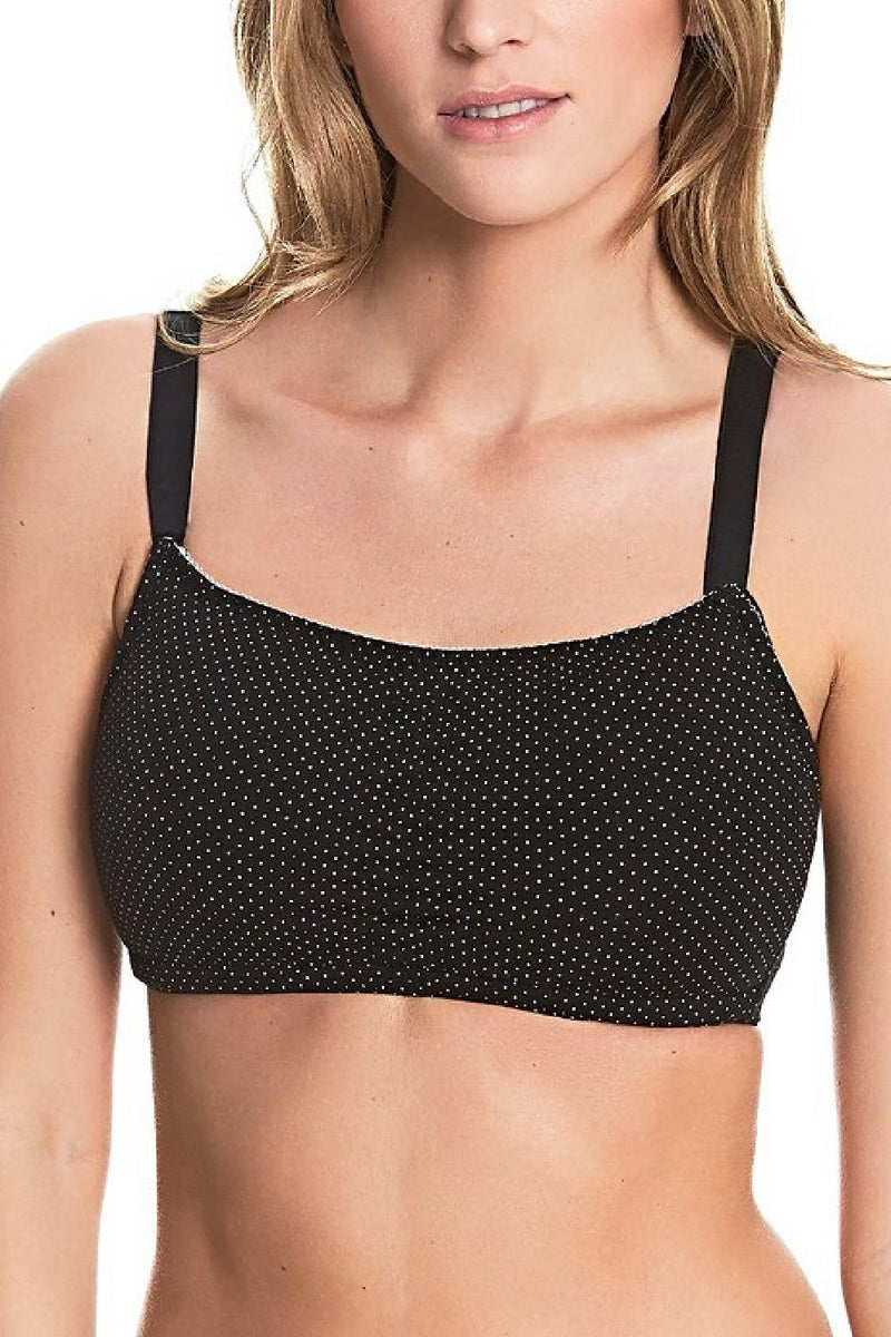 Royce Blossom Wireless Nursing Bra, Black/White (1018)